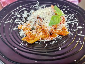 Vegan areabiata  at Utopia in Nice