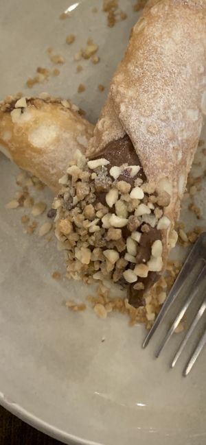 Heavenly cannoli and incredible pasta 🍝   at Utopia in Nice