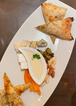 Vegan Cheese Platter  at Utopia in Nice