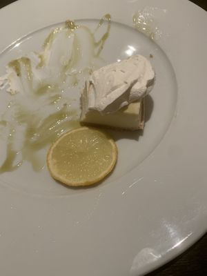 Lemon cheesecake  at Utopia in Nice