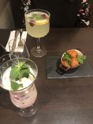 Beignets and drink for starters. Would recommend    at Utopia in Nice