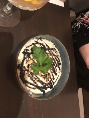 Balsamic risotto. SO CREAMY AND RICH    at Utopia in Nice