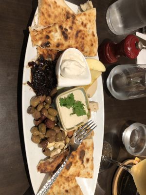 Cheese plate   at Utopia in Nice