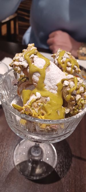 Pistachio Cannelloni at Utopia in Nice