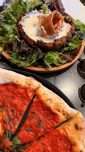 Rosti 😋 & pizza  at Utopia in Nice