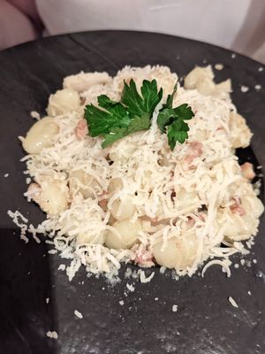 Gnocci beurre de sauge at Utopia in Nice