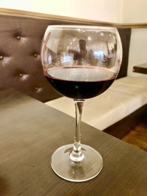 The house wine  at Utopia in Nice