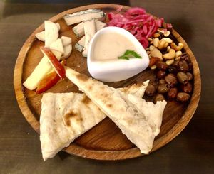 Cheese plate  at Utopia in Nice