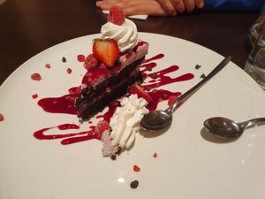 Black forest pie at Utopia in Nice