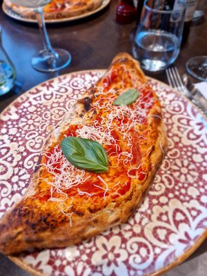 Calzone at Utopia in Nice