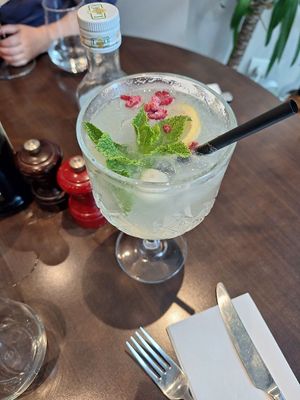 Homemade lemonade at Utopia in Nice