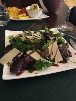 Incredible salad at Utopia in Nice