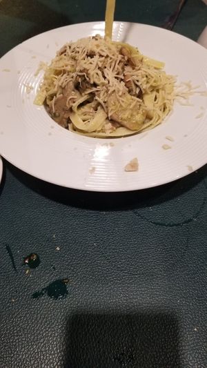 Porcini mushroom pasta at Utopia in Nice