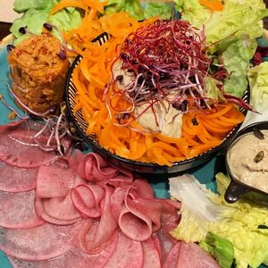 Raw food at Utopia in Nice