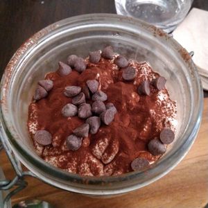 Best tiramisu at Utopia in Nice