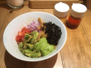 Avocado abura soba at Chipoon in Tokyo