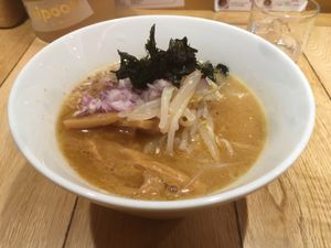 miso ramen  at Chipoon in Tokyo