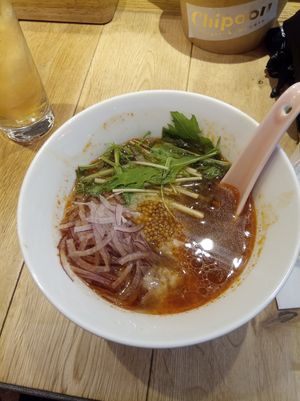 Spicy Sichuan ramen at Chipoon in Tokyo