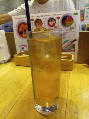 Ginger ale at Chipoon in Tokyo