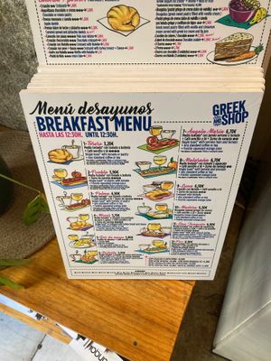  at Greek and Shop in Madrid