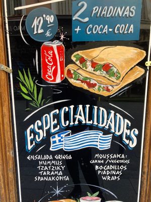  at Greek and Shop in Madrid