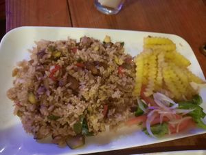 Very good. Big meal! at La Morena in Taganga