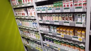 non-dairy milk at Bio c' Bon - Motomachi in Yokohama