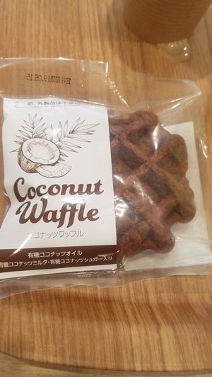 coconut waffle at Bio c' Bon - Motomachi in Yokohama