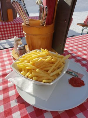 Portion of chips at Arlberg Thaja in St Anton Am Arlberg