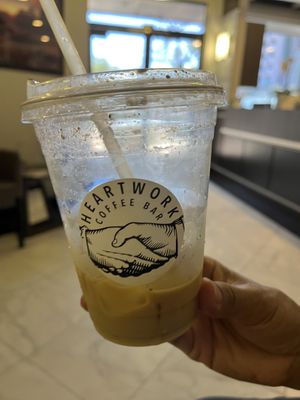 Chai  at Heartwork Coffee Bar in San Diego