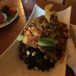 enchilada pie at Stuff I Eat in Inglewood