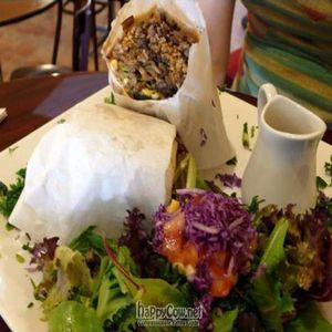 portobello burrito at Stuff I Eat in Inglewood