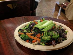 veggie stir fry. yummy at Stuff I Eat in Inglewood