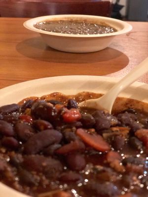 Chili and lintel soup  at Stuff I Eat in Inglewood