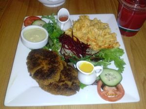 carrot croquette special at Stuff I Eat in Inglewood