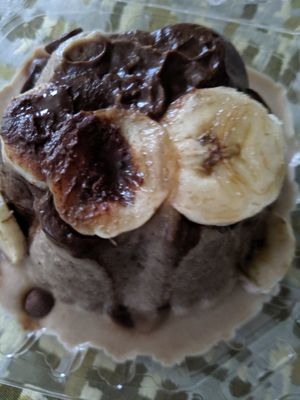 Banana bread pudding at Stuff I Eat in Inglewood