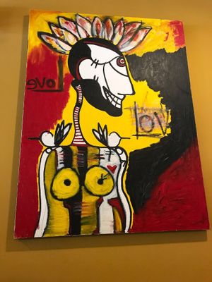 Art at Stuff I Eat in Inglewood