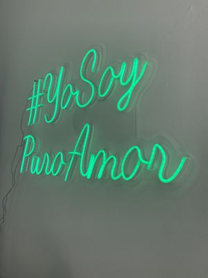 La decoración es muy linda   at Puro Amor in Mexico City