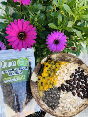 Quinoa con chocolate  at Puro Amor in Mexico City