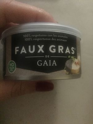 Faux gras  at Veganizan in Valencia