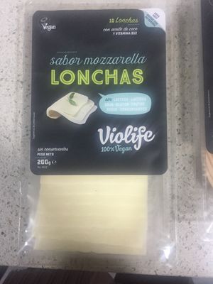 Mozzarella  at Veganizan in Valencia