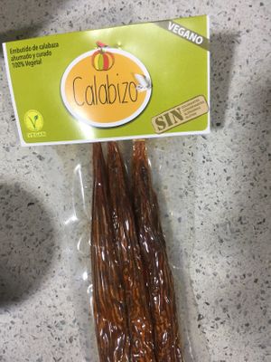 Chorizo  at Veganizan in Valencia