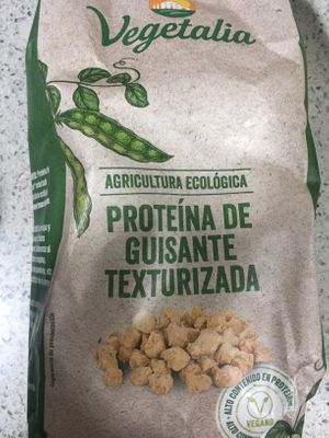 Chickpea protein  at Veganizan in Valencia