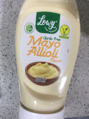 Mayonesse + alioli  at Veganizan in Valencia