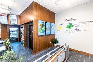 Mural from local artist! at Fruitive - Conn Ave in Washington