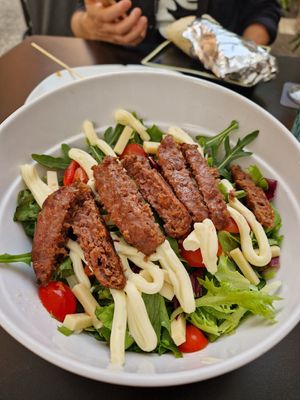 Salad with Beyond at H Burger in Gran Canaria