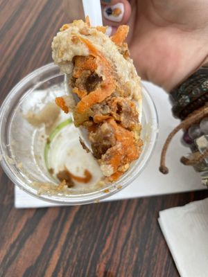 Raw Carrot Cake  at Sana Farm Stand in Rincon