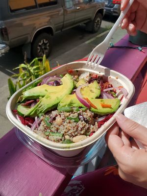 Build your own salad at Cultivate Good Food in Kealakekua