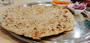 Aloo parantha at Pardesi Vaishno Dhaba in Dandenong