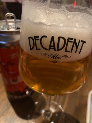 Vermont maple IPA at Decadent Ales + Hapa in Mamaroneck